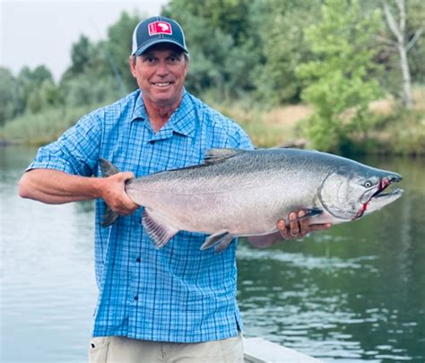 Sacramento River Salmon Fishing Report August 7, 2021.